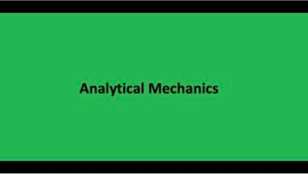Analytical Mechanics II